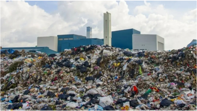 Pengepungan sampah di Thailand