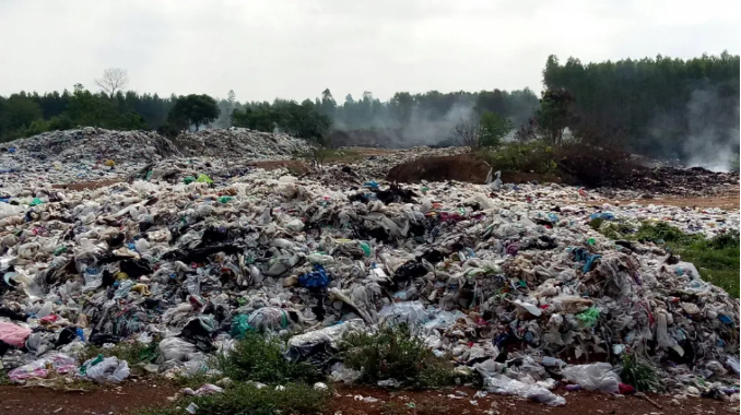 Pengepungan sampah di Thailand